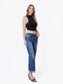 Lovervet High Rise Cuffed Crop Straight