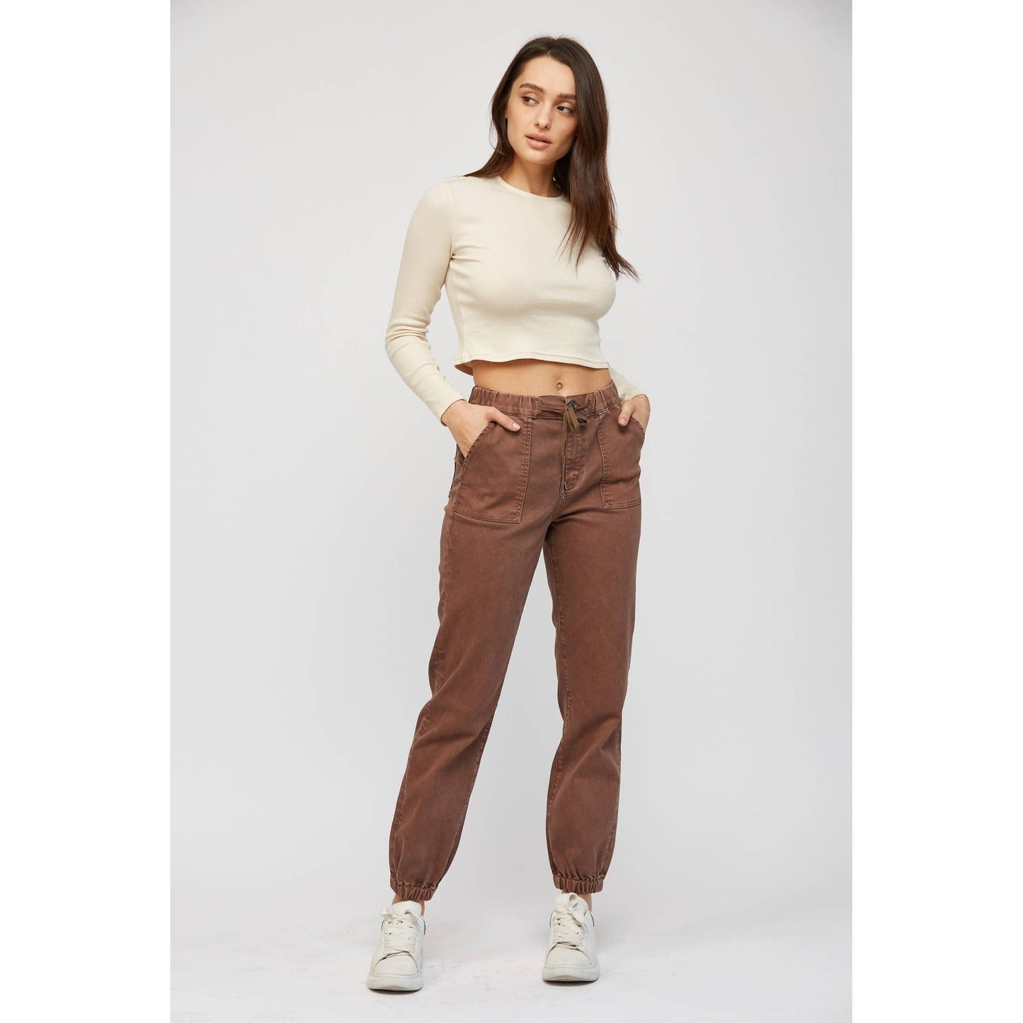 Mica High Rise Crop Jogger