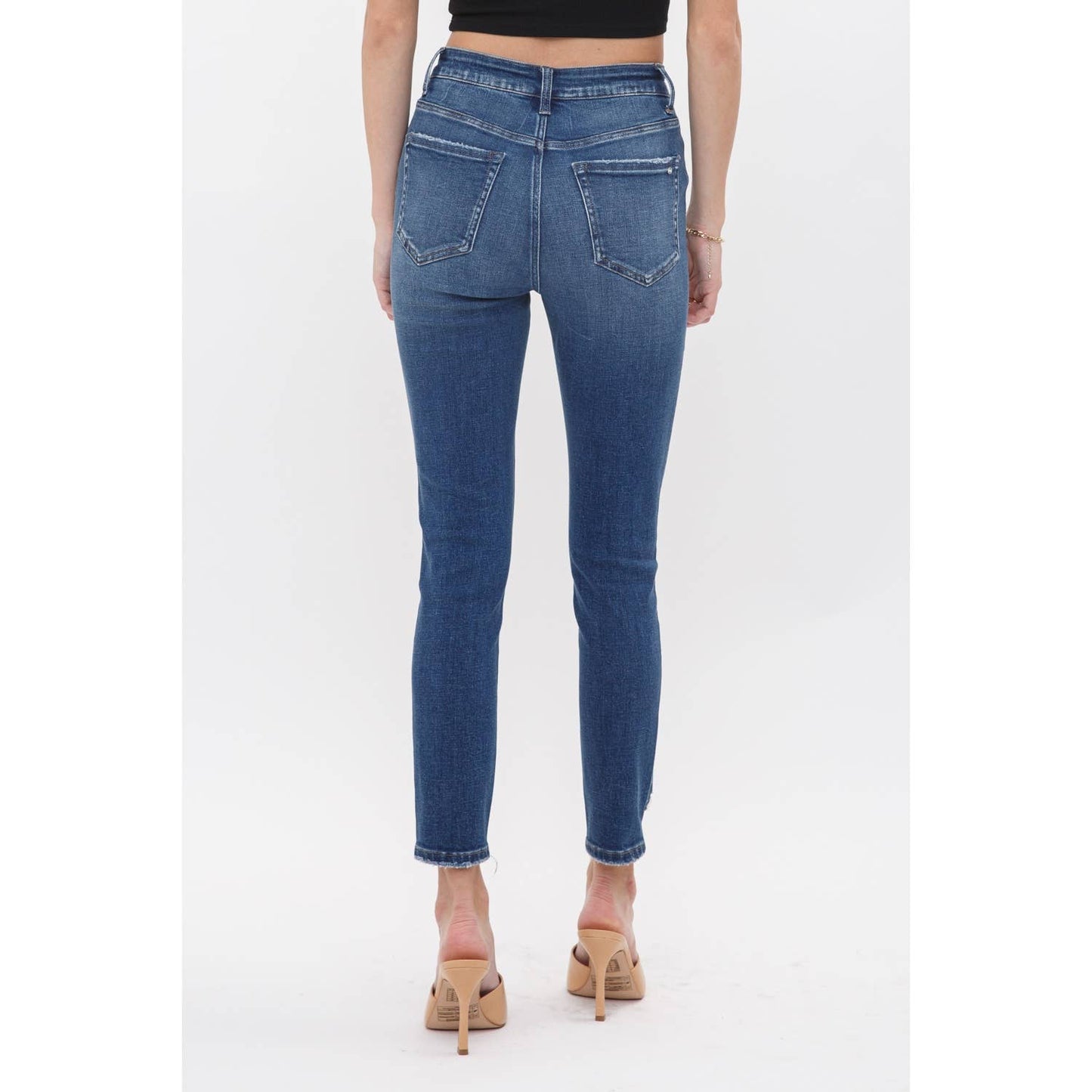 Mica High Rise Crop Skinny