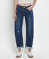 Lovervet Mid Rise Double Cuffed Barrel Jean