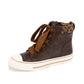 Yellow Box Brown Valter High-Top Sneakers