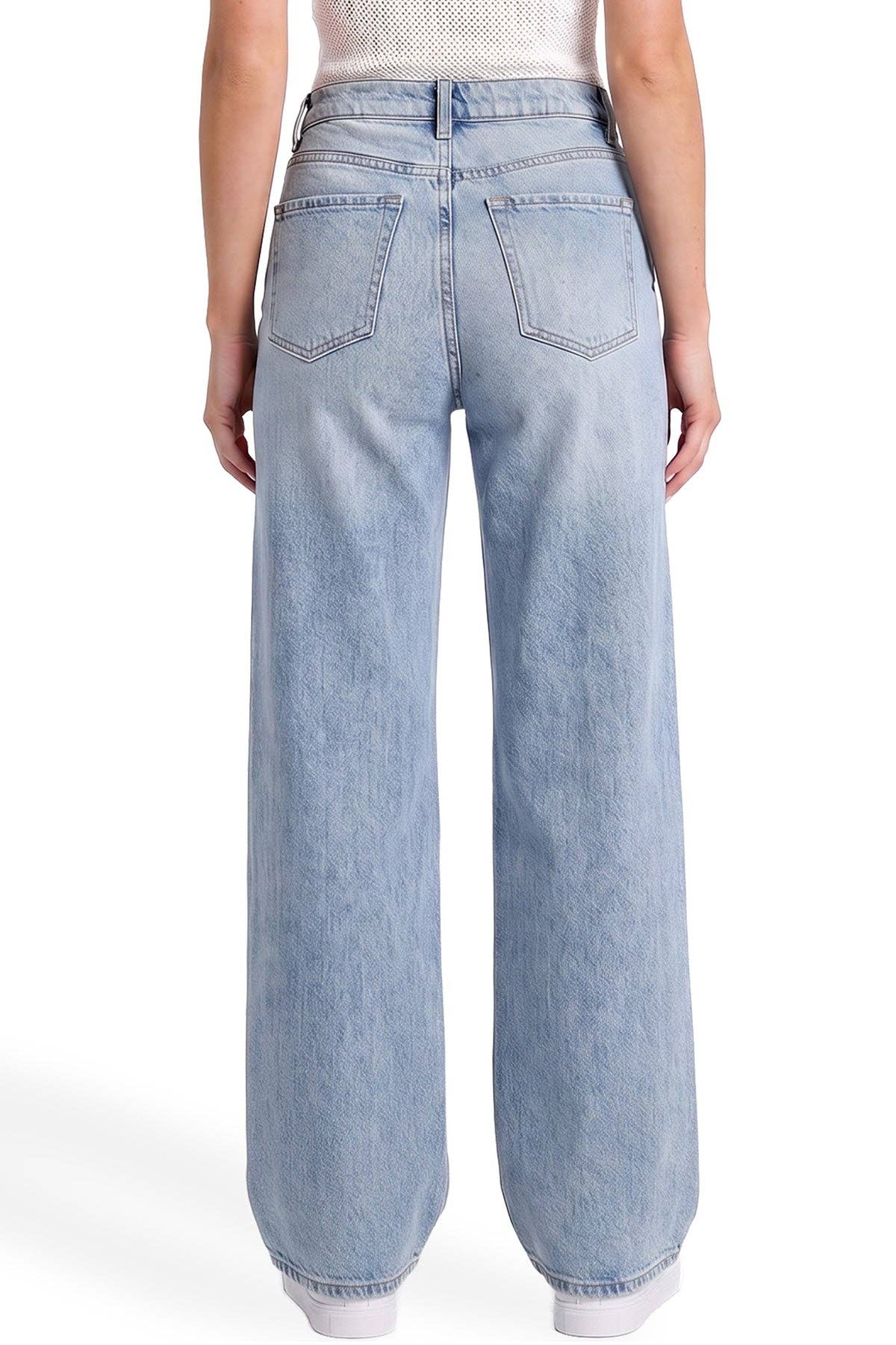 Chloe RFM High Rise Wide Leg Jeans