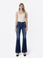 Lovervet High Rise Two Button Back Yoke Flare