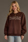 Husband's Problem Embroidered Sweatshirt