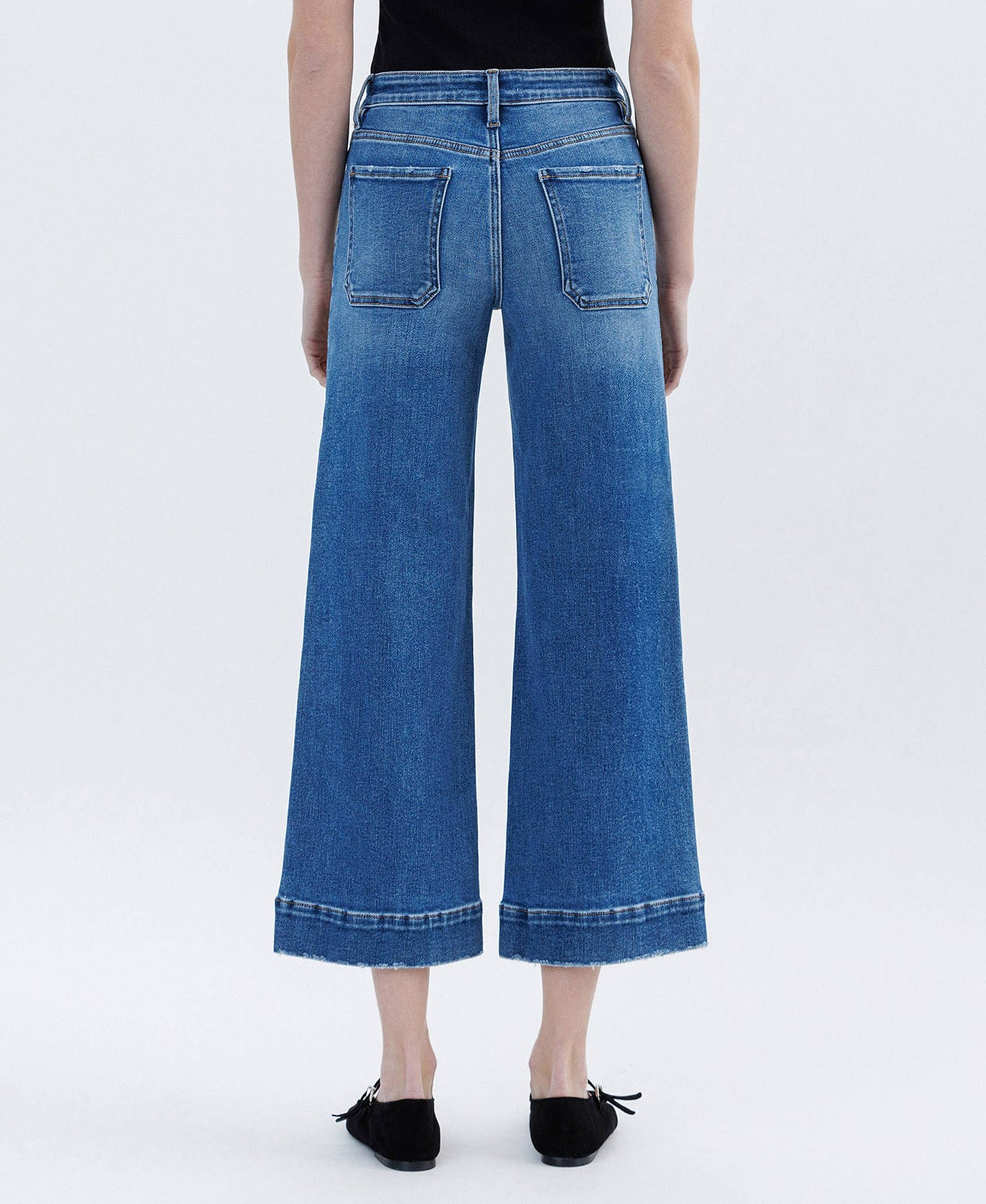 Lovervet High Rise Utility Wide Crop Leg