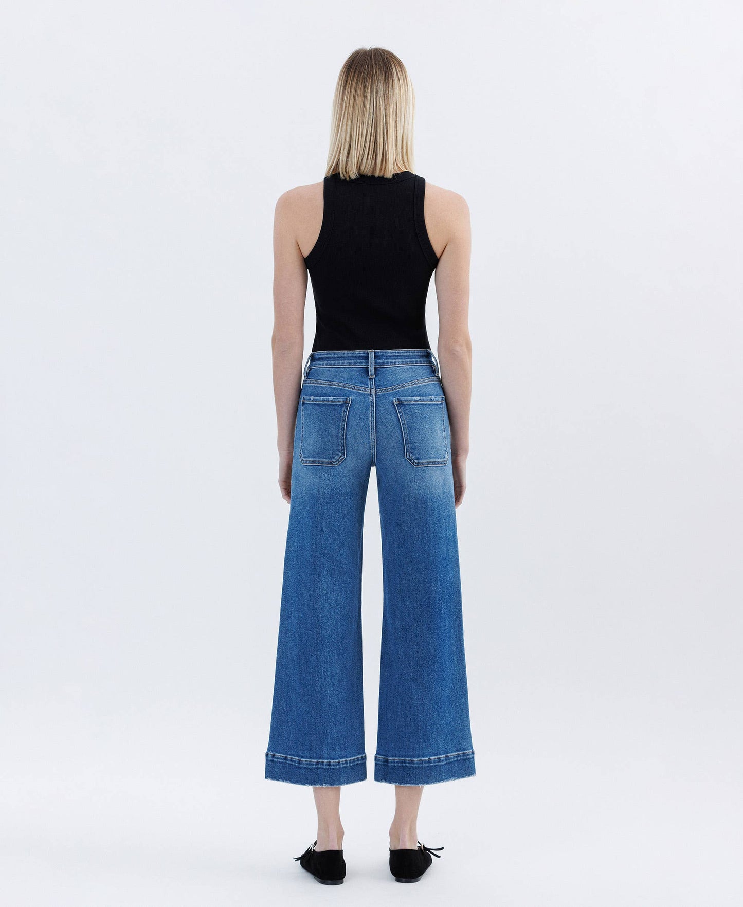 Lovervet High Rise Utility Wide Crop Leg