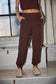 Gilli Waist Band Jogger Pants: Mocha