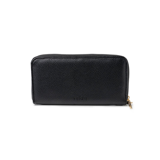 Kedzie Zip-Around Clutch Black