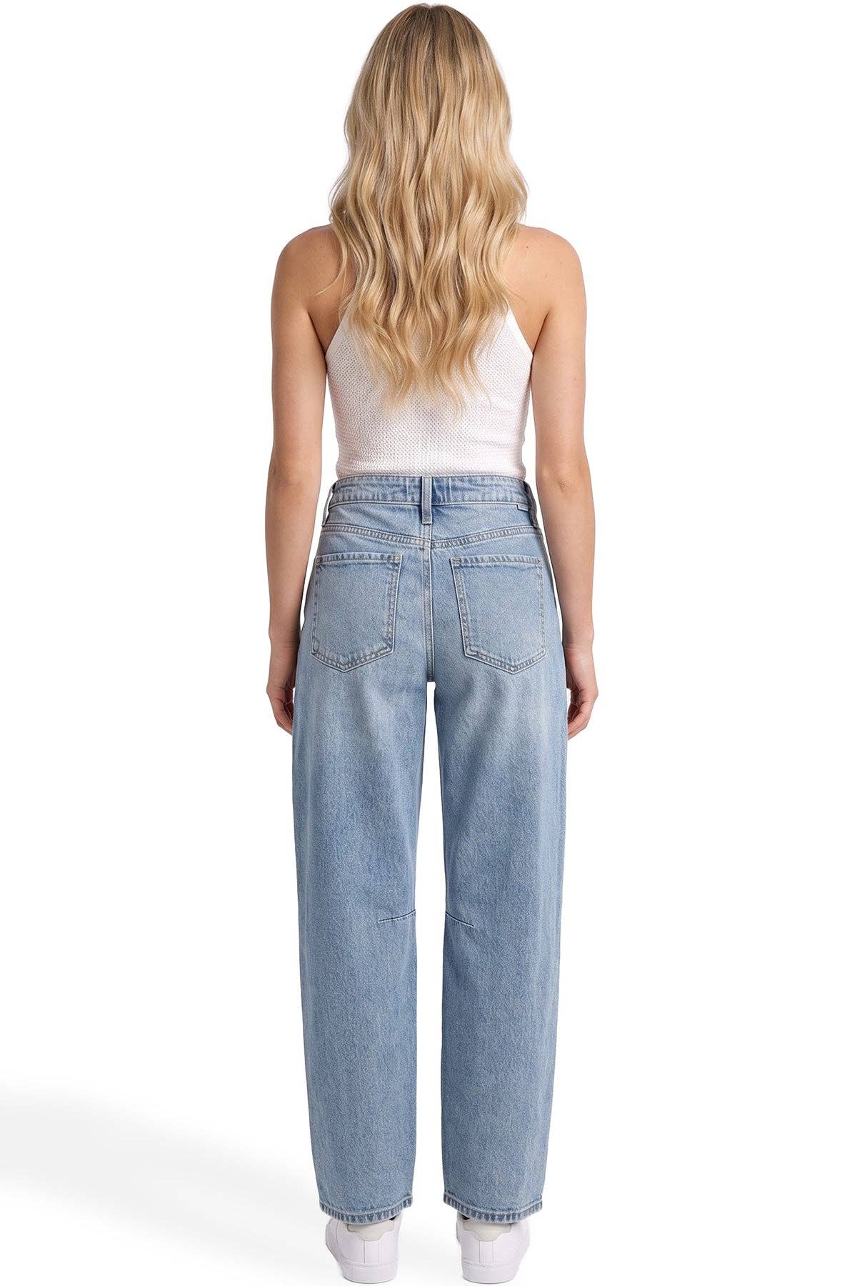 RFM High Rise Barrel Jeans