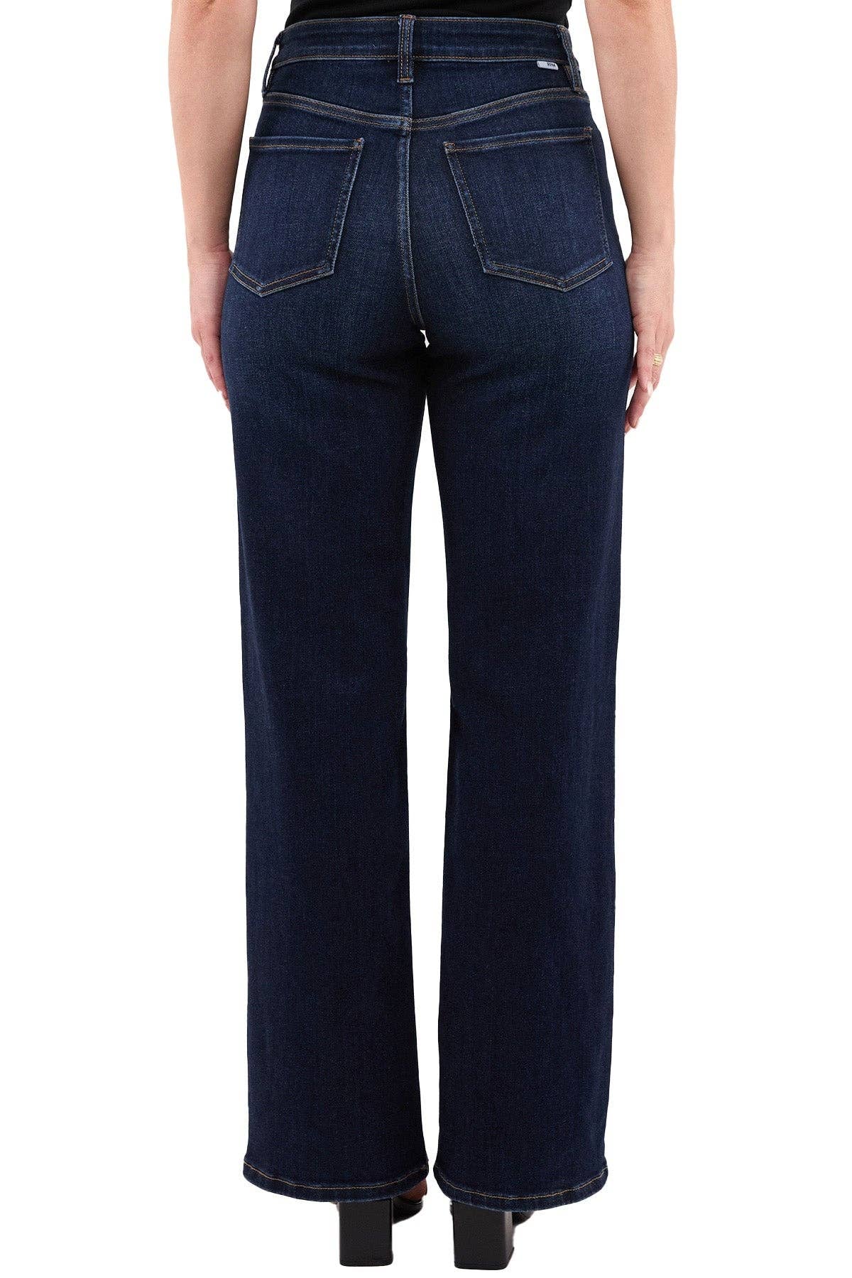 RFM Hailey High Rise Slim Wide Leg Jeans