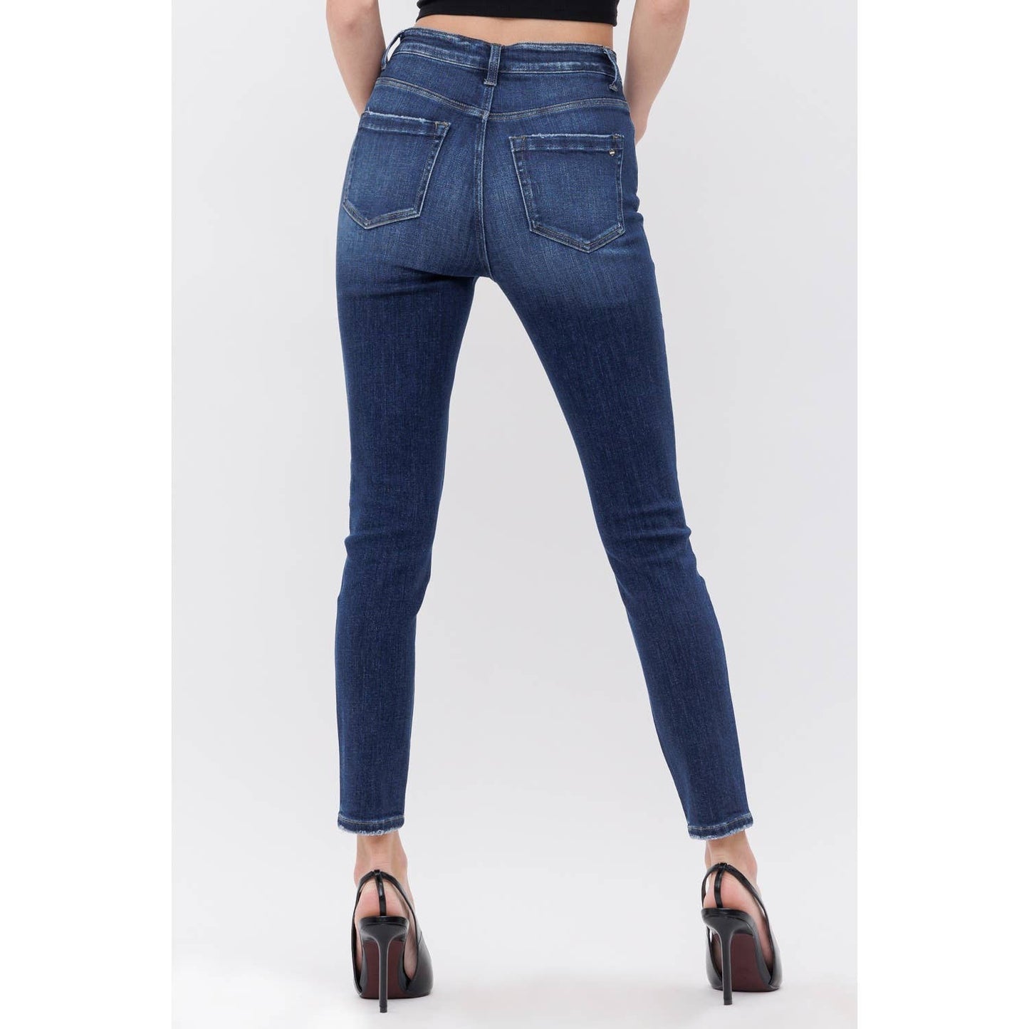 Mica High Rise Ankle Skinny