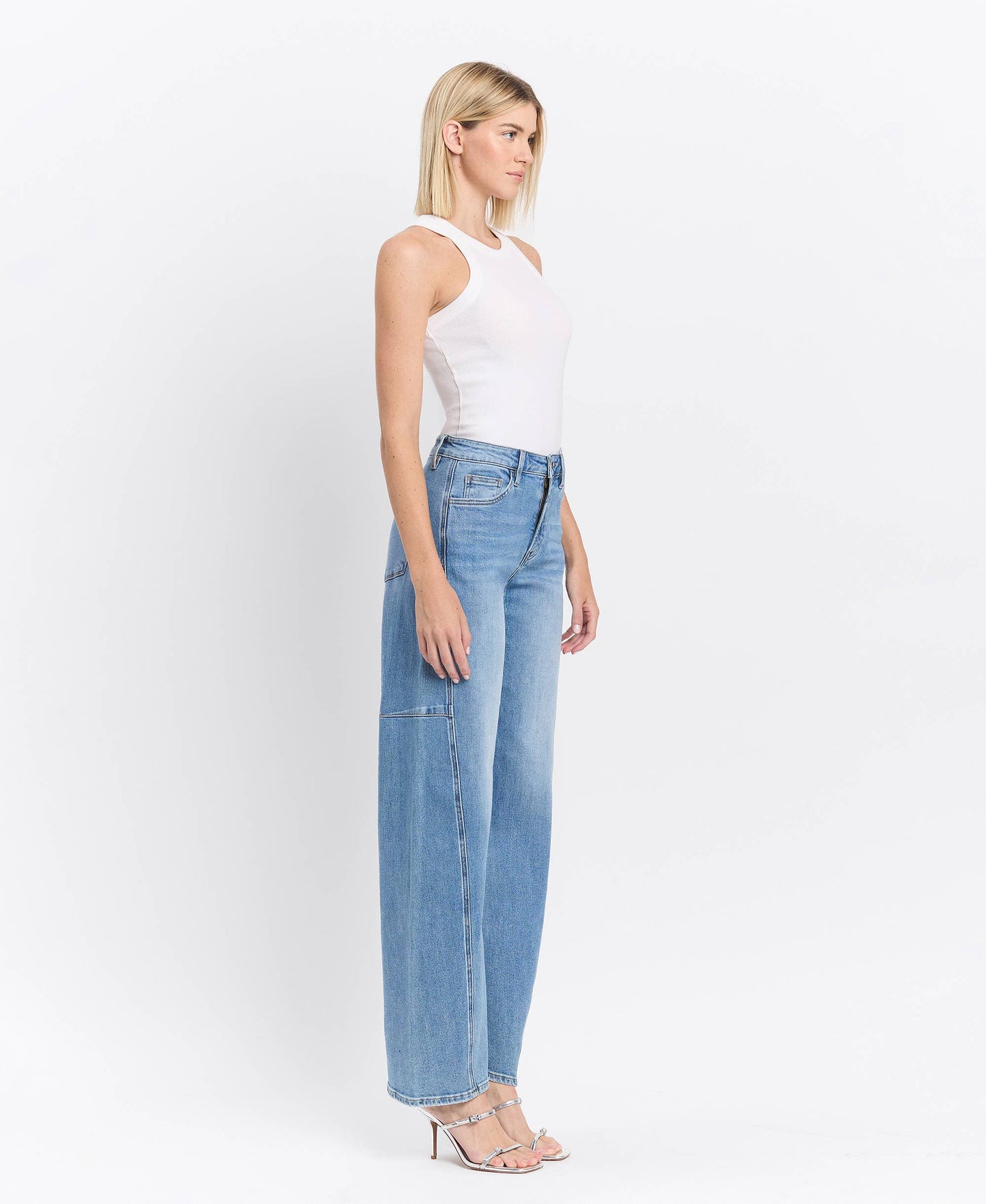Lovervet Super High Rise Full Length Wide Barrel