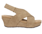 Pierre Dumas Taupe Chantal Sandals