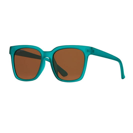 Blue Gem Sequoia Soft Teal and Brown Sunglasses
