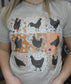 Boho Chicken Graphic Tee