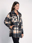 Thread & Supply Black and Copper Tullis Fleece Shacket