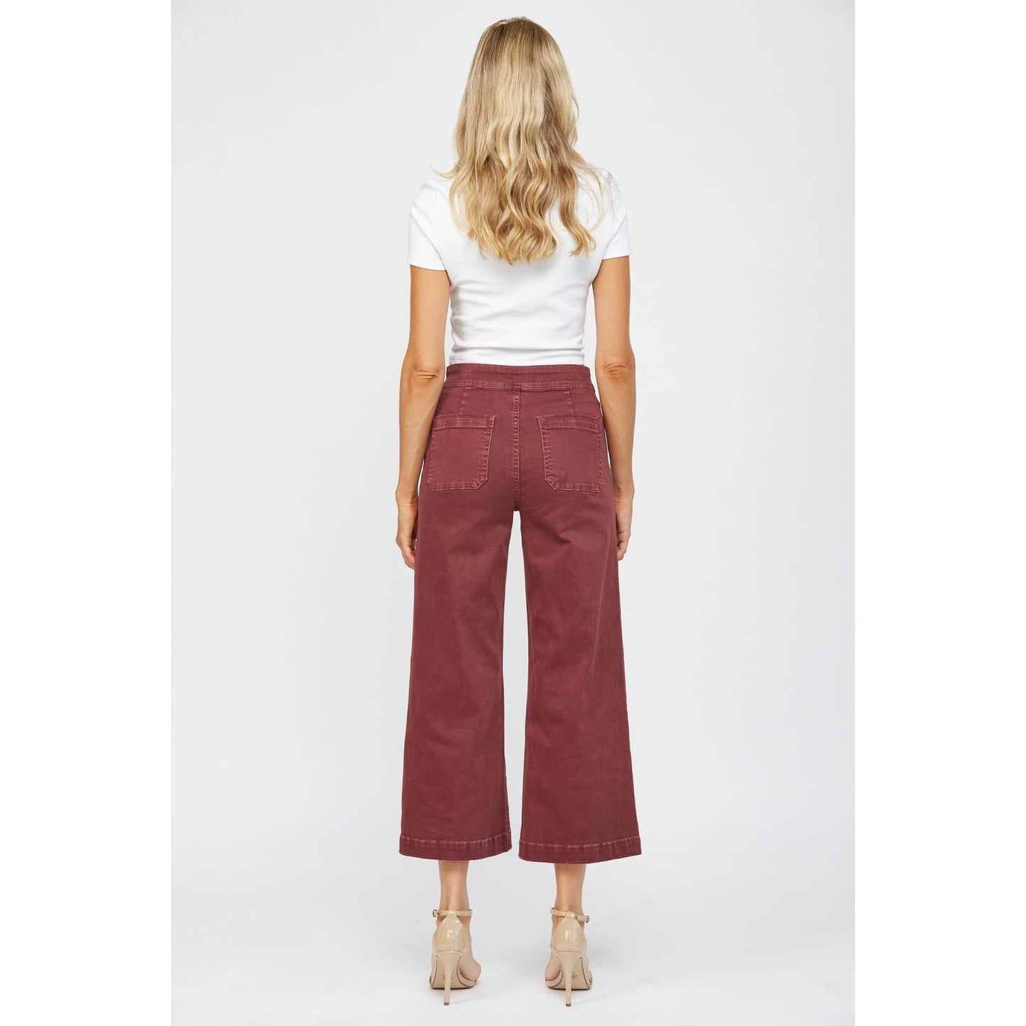 Mica High Rise Crop Wide Leg