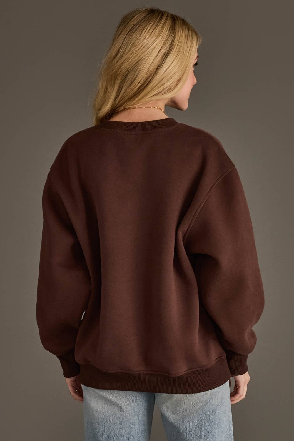 Husband's Problem Embroidered Sweatshirt