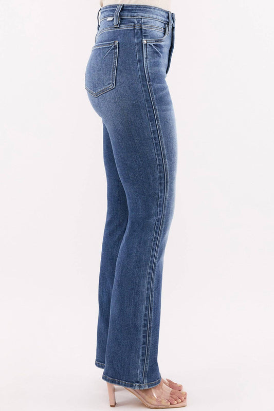 Mia High Rise Slimmers Bootcut Jean Reg/Curvy