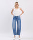 Lovervet Super High Rise Barrel Jean