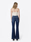 Lovervet High Rise Two Button Back Yoke Flare