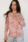 Ampersand Ave FullZip Sweatshirt - Cottage Rose