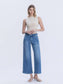 Lovervet High Rise Two Button Trouser Hem Wide Leg