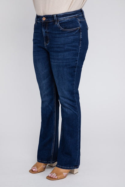 Plus Size High Rise Bootcut Vervet Jeans