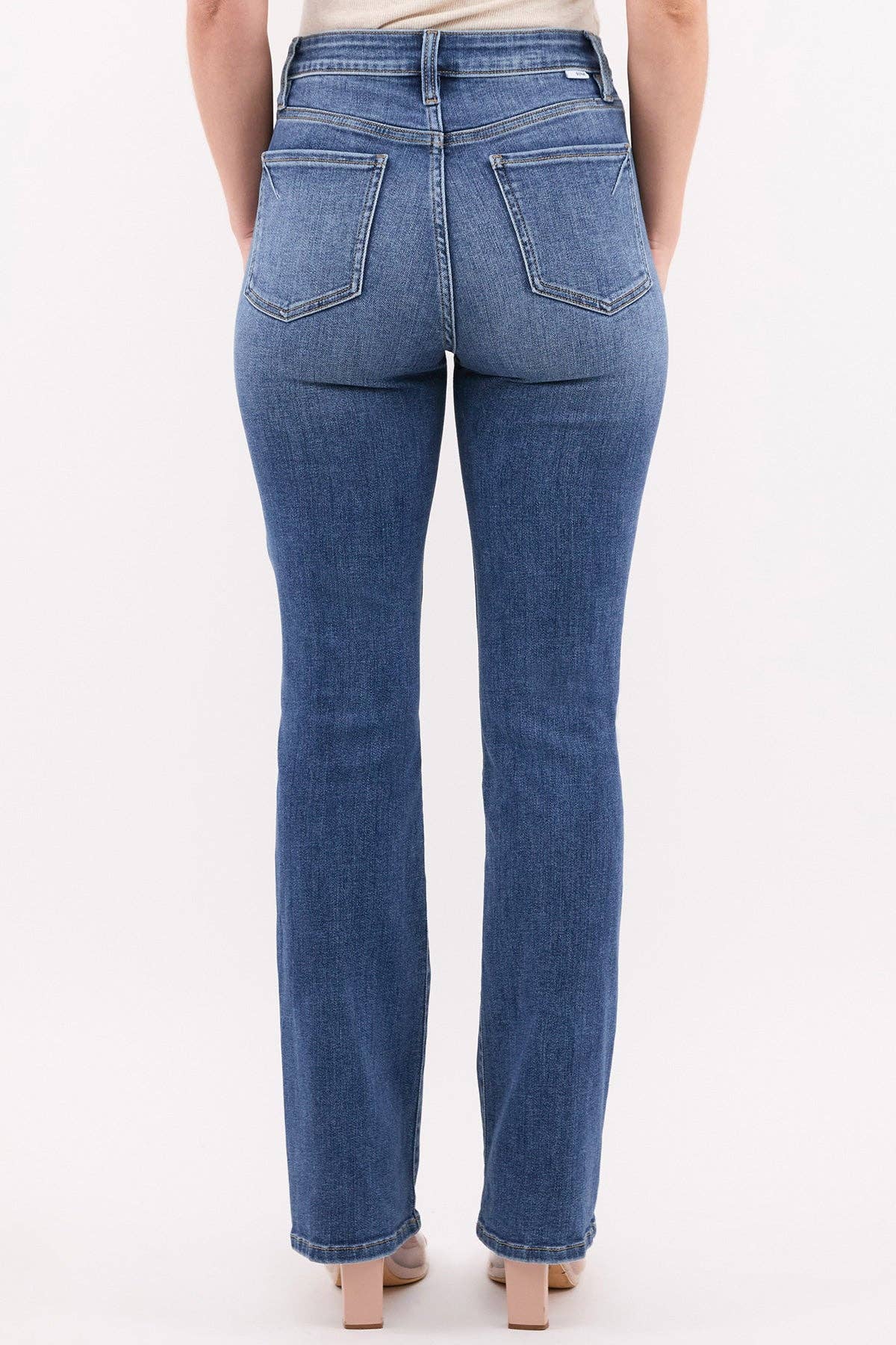 Mia High Rise Slimmers Bootcut Jean Reg/Curvy