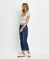 Lovervet Mid Rise Double Cuffed Barrel Jean