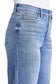 Hailey High Rise Cuff Wide Leg Jeans: Medium Wash