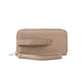 Kedzie Zip-Around Clutch Cream