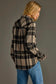 Panache Soft Button Up - Tan & Black Plaid