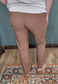 N Touch Peanut Crunch Brown Dress Pant - Petite