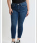 Royalty Curvy Dark Wash Classic Skinny Jean