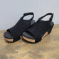 Very G Black Free Fly Wedge