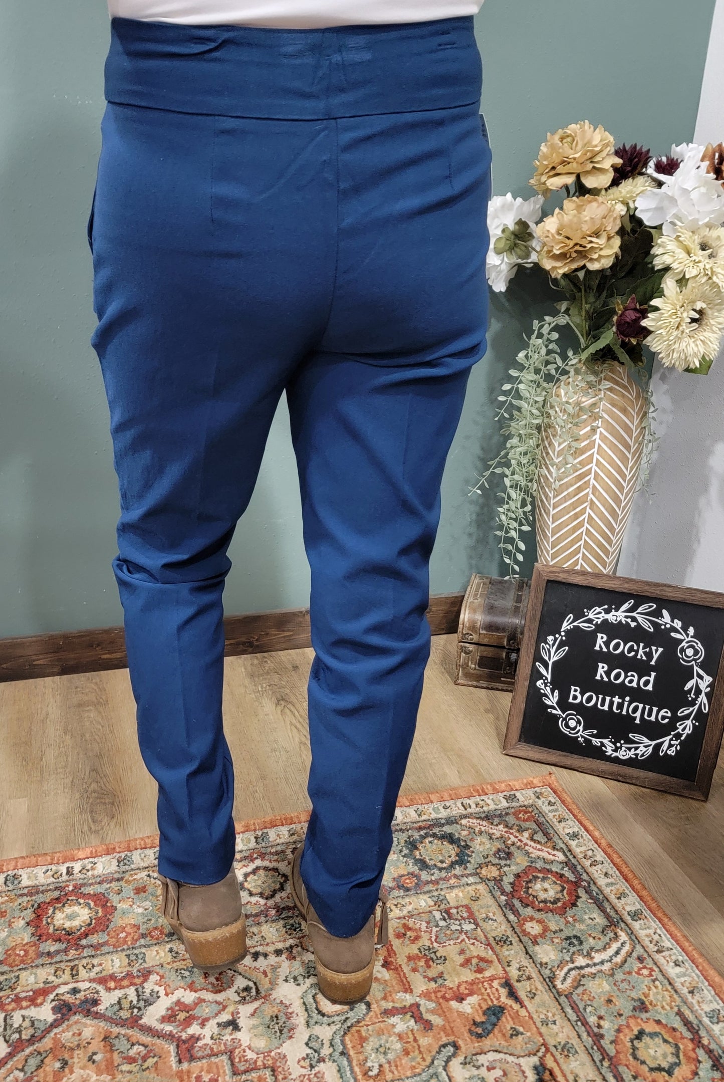 N Touch Dress Pants - Phantom Ink