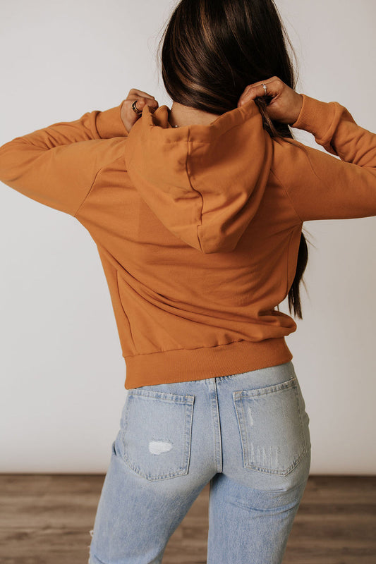 Ampersand Ave Elevated Hoodie - Marigold