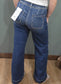 Risen High Rise Straight With Front Welt Pockets