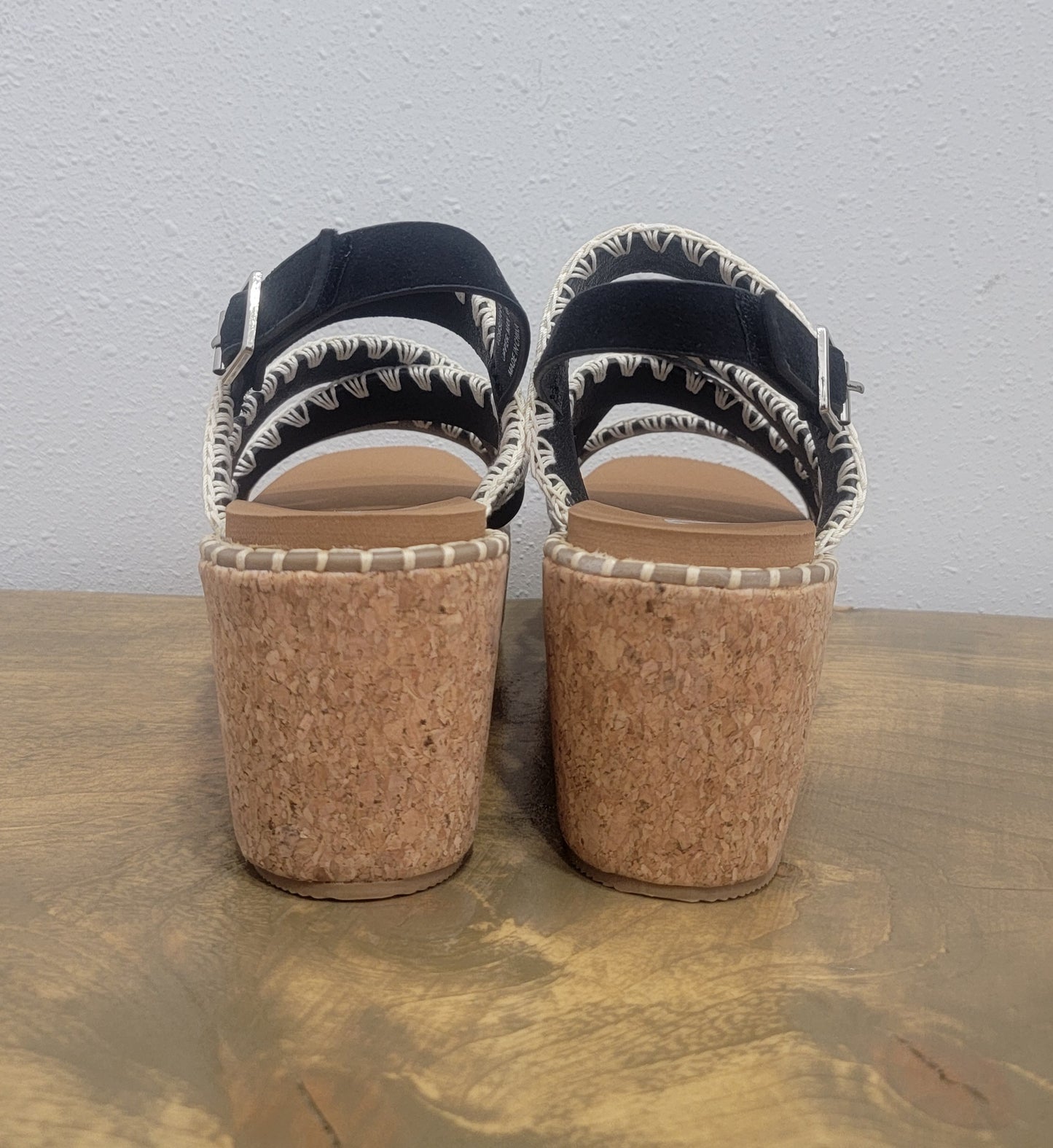 Very G Bethany Wedge Black