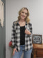Panache Multi Color Plaid Button Up / Navy Plaid