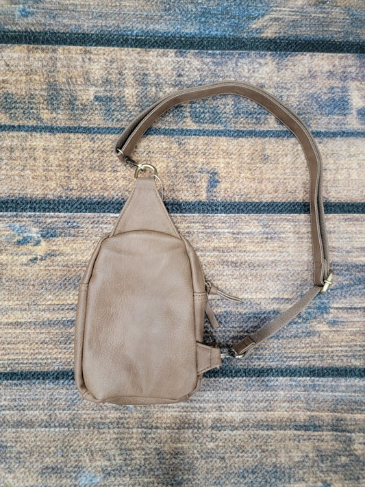 Joy Susan Brown Sling Bag