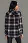 Panache Soft Button Up - Black, Taupe & Cream Plaid