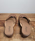 Corkys Me Time Closed Toe Wedge - Auburn