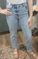Judy Blue Mid-Rise Billie Boyfriend Jean - Lt Blue