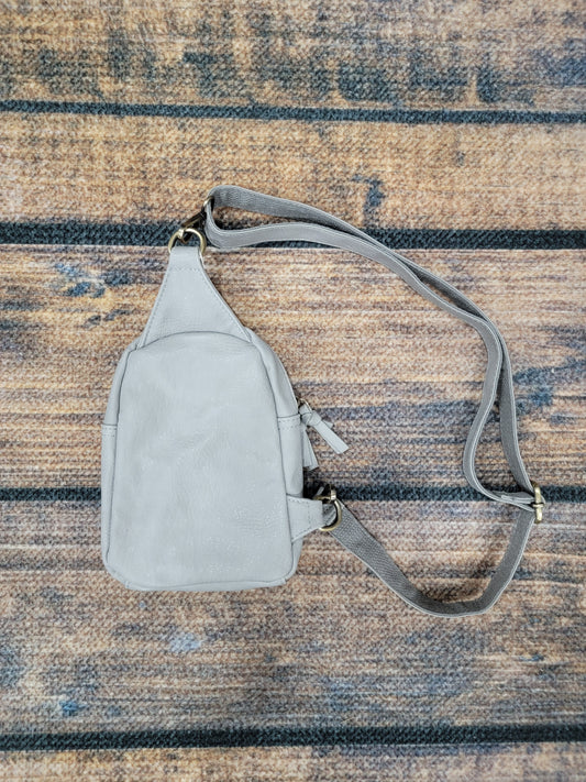 Joy Susan Light Grey Sling Bag