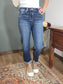 Petra 153 High Rise Baggy Straight w/Cuff Jean
