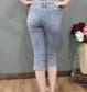 YMI Light Wash Capri Jean