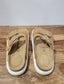 Project Cloud Gracie Leather Sandal - Chestnut Suede