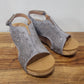 Very G Grey Starry Nights Wedges